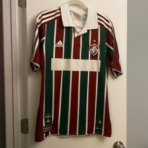 Adidas ClimaCool Unimed Fluminense FC Brazil Soccer Jersey